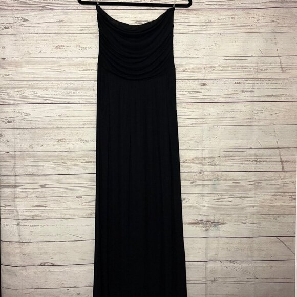 Hoity Toity Strapless Maxi Dress w Pockets Medium - Picture 1 of 7